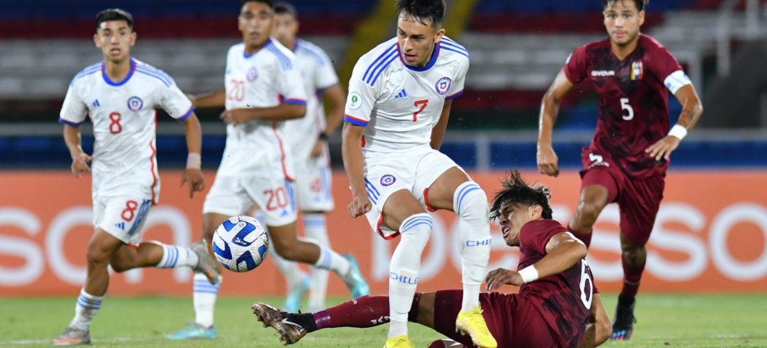 La Roja sub 20 tropezó ante Venezuela y quedó fuera del Sudamericano 