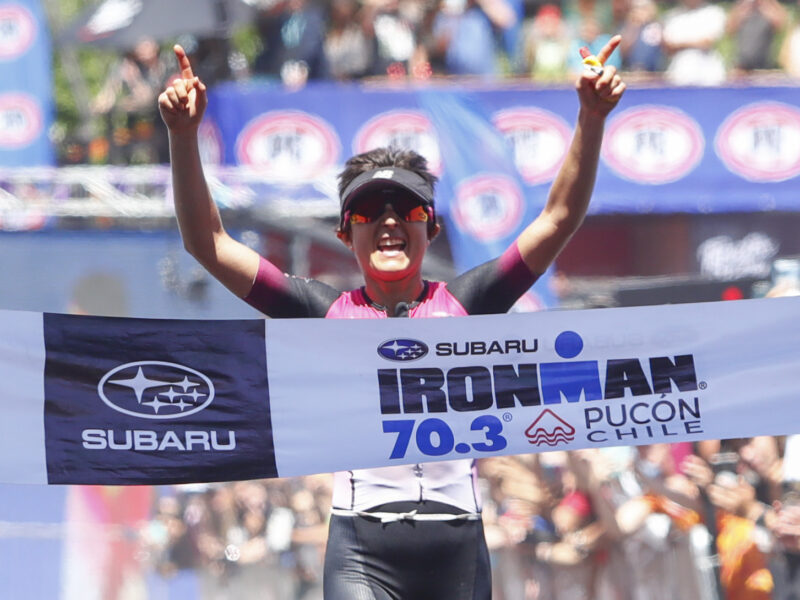 Bárbara Riveros sumó su sexta corona en el Ironman de Pucón 2023