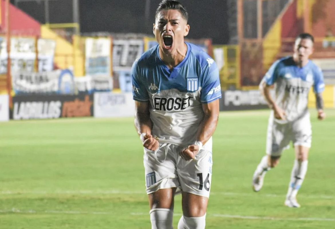 VIDEO | Óscar Opazo anotó su primer gol por Racing en Copa Argentina