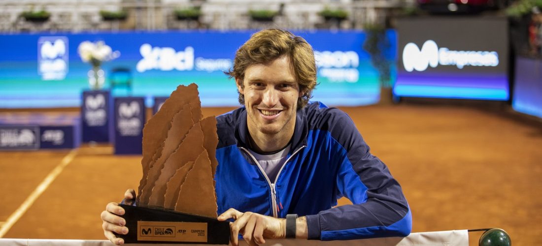 ¡Campeón! Nicolás Jarry conquistó el ATP de Santiago