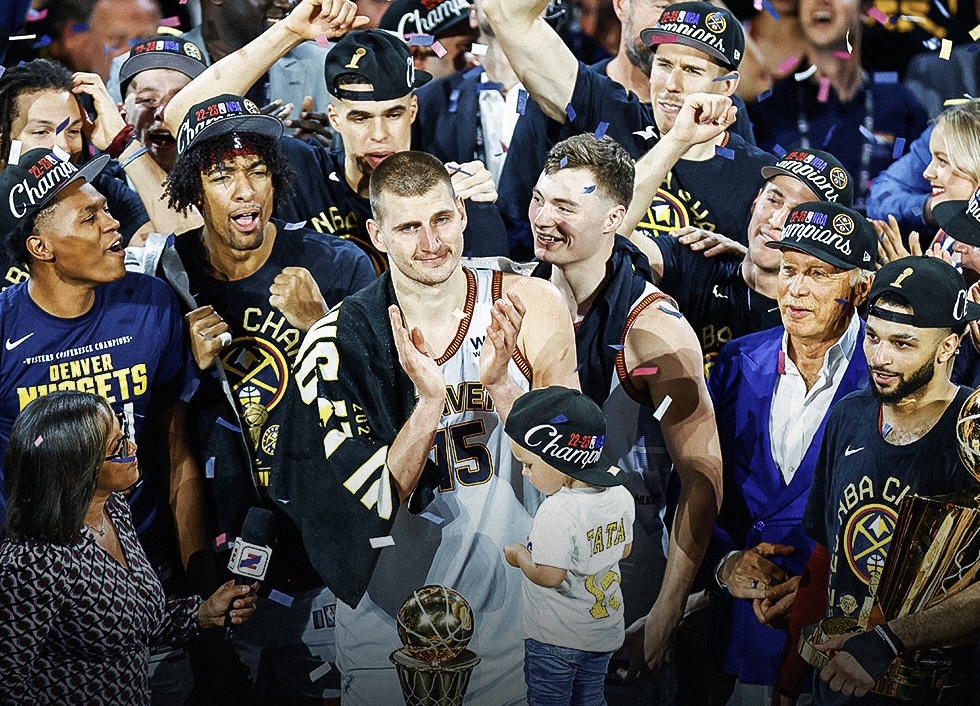 Denver Nuggets logró su primer anillo en la NBA con Jokic como gran figura
