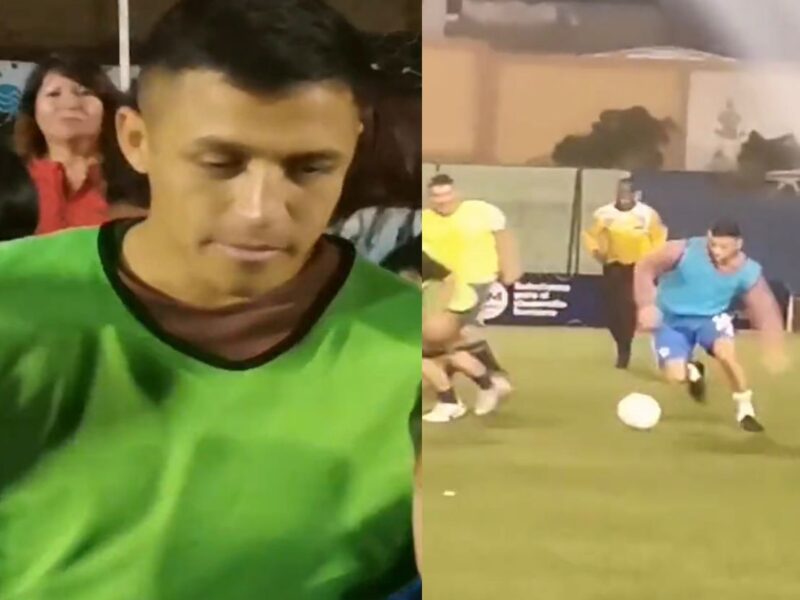 VIDEO | Alexis Sánchez sorprendió jugando en Tocopilla mientras define su futuro