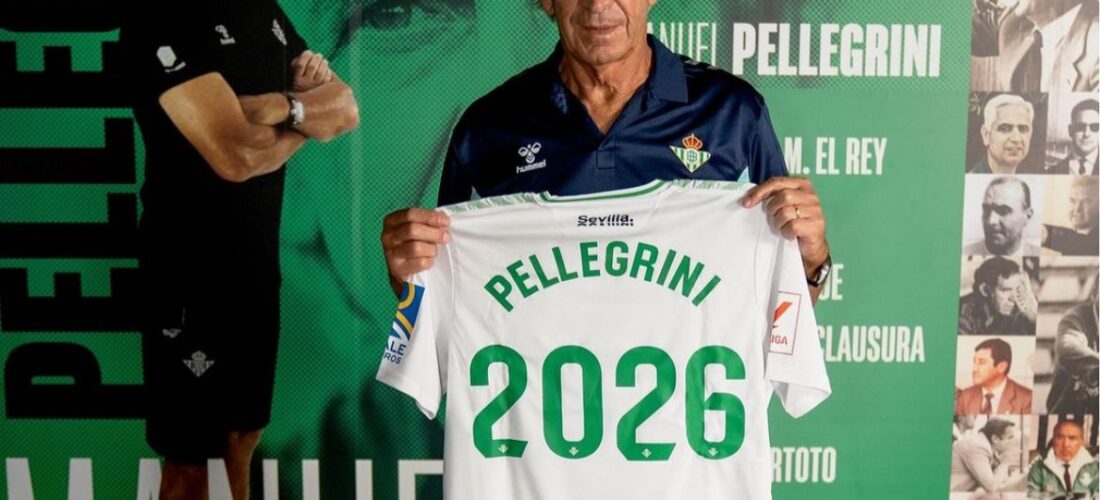 Ingeniero para rato: Betis extendió el contrato de Manuel Pellegrini