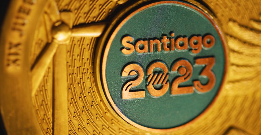 Con corazón de cobre: Así serán las medallas en Santiago 2023