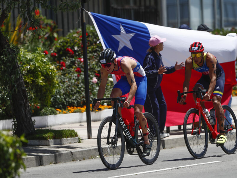 Así fue la participación de los chilenos en el triatlón de los Panamericanos