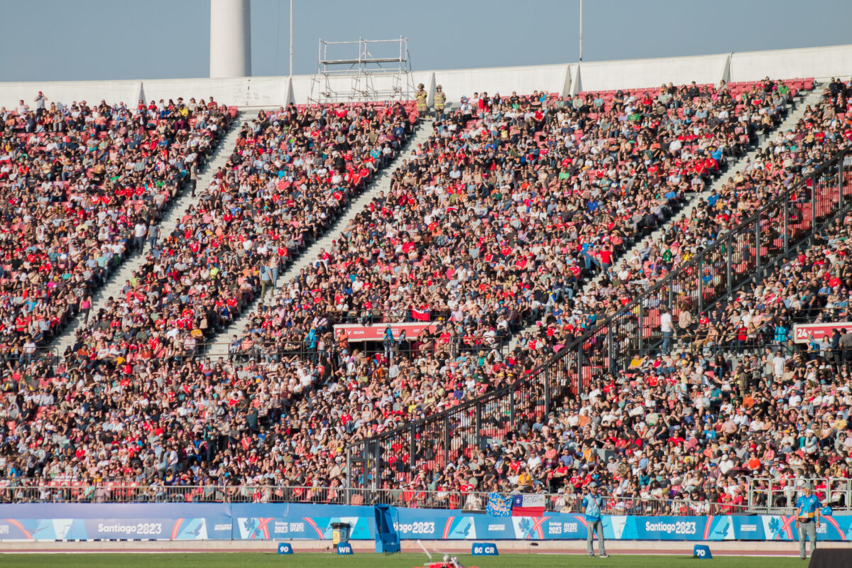 Éxito en las tribunas: Santiago 2023 triplicó la asistencia de Lima 2019