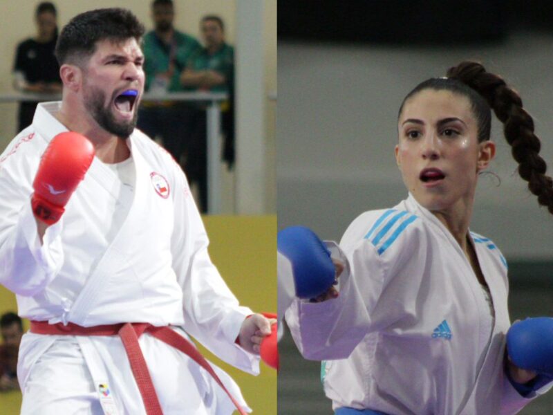 ¡Doble oro para Chile! Valentina Toro y Rodrigo Rojas se impusieron en el karate