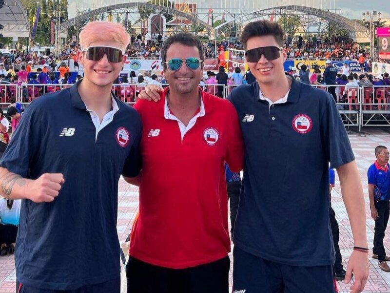 Dupla chilena logró quinto lugar en Mundial Sub 21 de voleibol playa