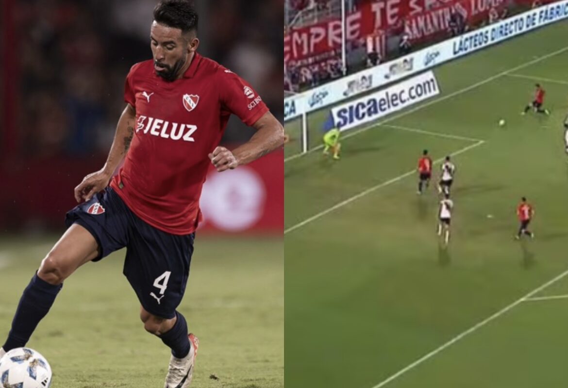 VIDEO | La gran asistencia de Mauricio Isla en empate de Independiente con River