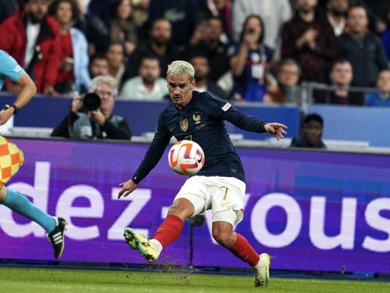 Antoine Griezmann quedó descartado para el duelo entre Francia y Chile