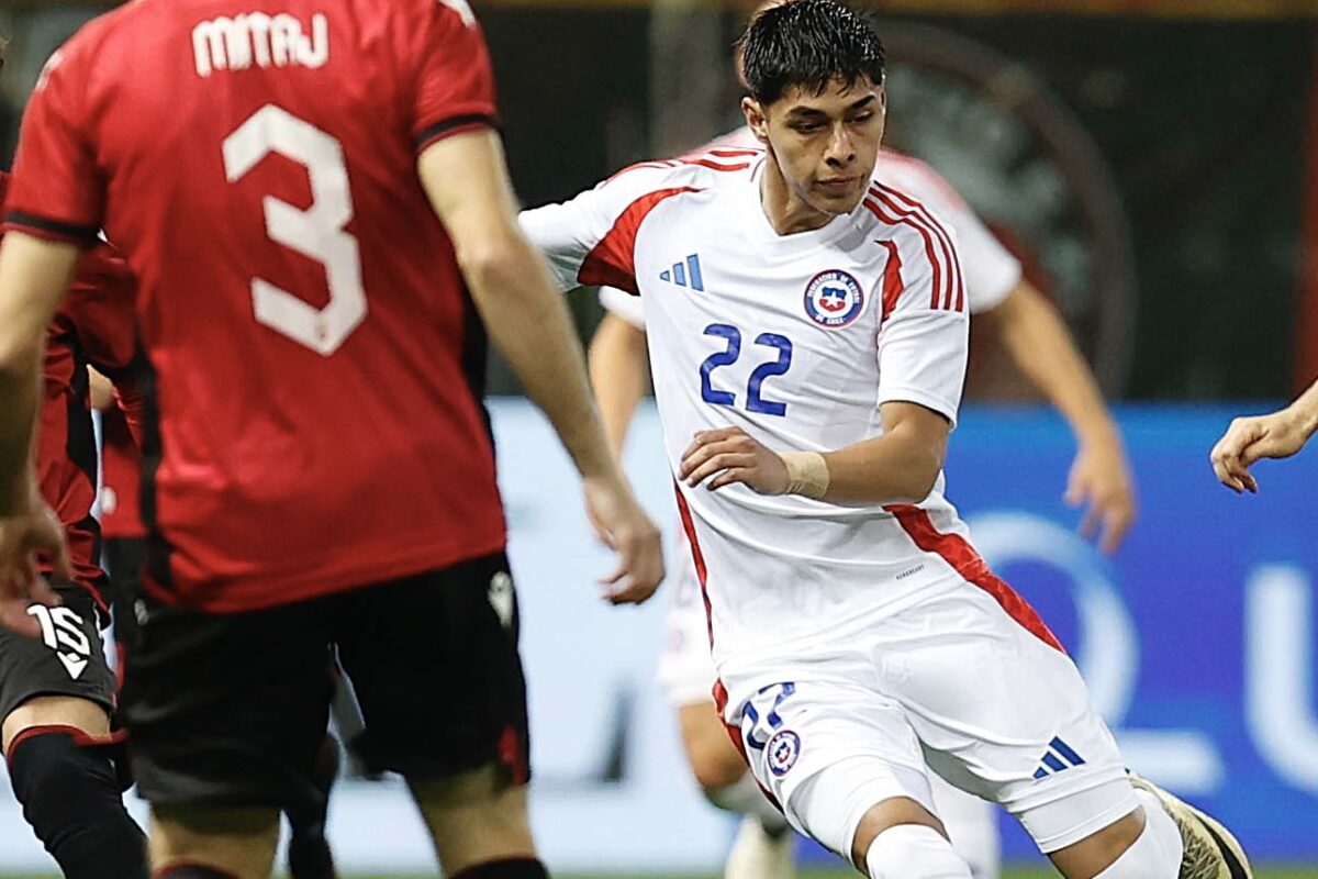 Cagigao fue a ver a Darío Osorio en el amistoso de Chile contra Albania 
