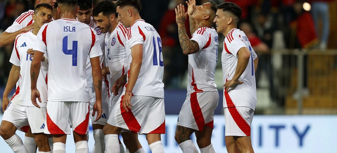 La Roja goleó a Albania en el debut de Ricardo Gareca como nuevo DT