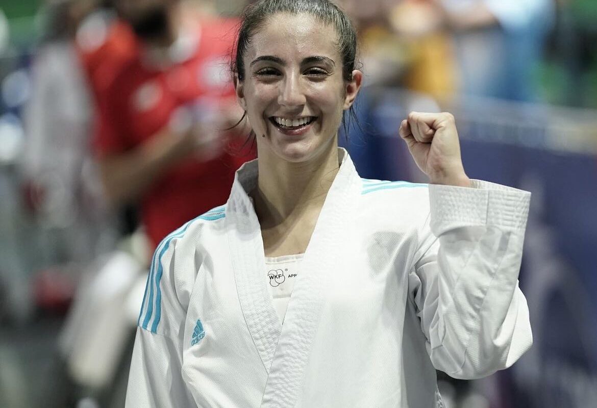 La karateca Valentina Toro logró el mejor triunfo de su carrera y fue campeona en Egipto