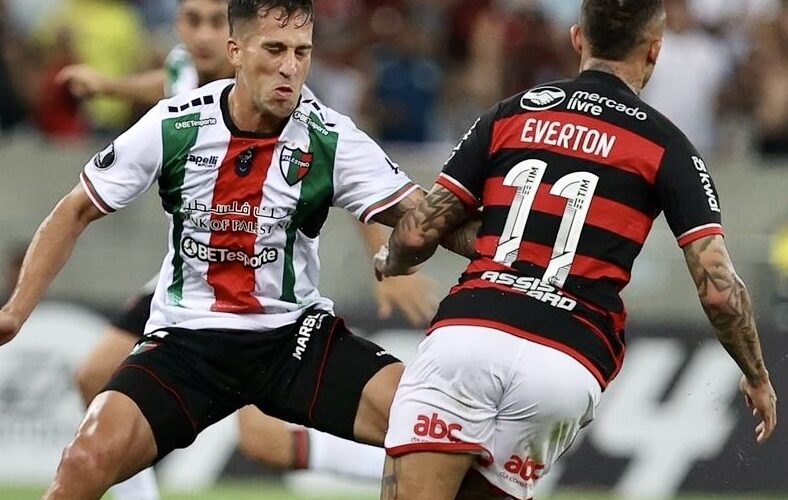 Palestino luchó pero cayó derrotado frente a Flamengo en el Maracaná
