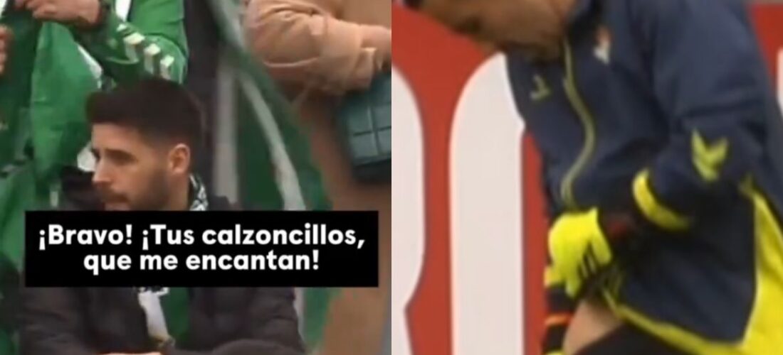 «Tus calzoncillos»: El insólito diálogo de Claudio Bravo con hincha del Real Betis