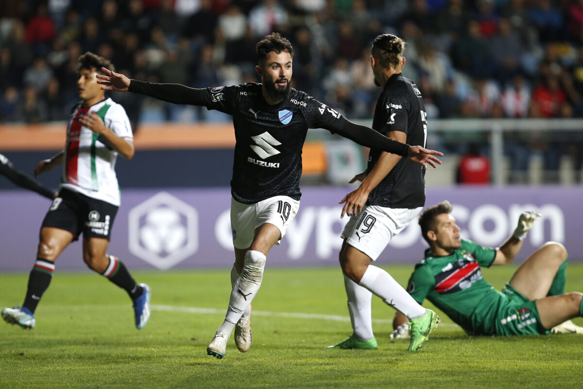 Un irreconocible Palestino fue goleado por Bolívar en Copa Libertadores