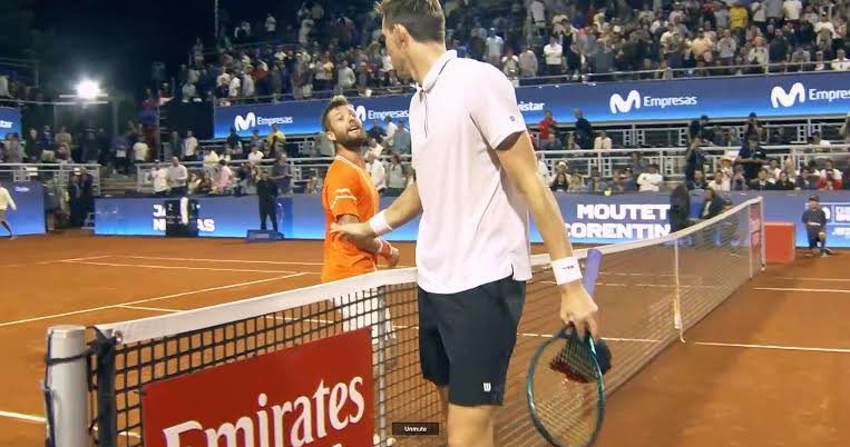 Moutet calentó el duelo frente a Jarry por Roland Garros: «Hay que mostrarle que esta vez estamos en casa»