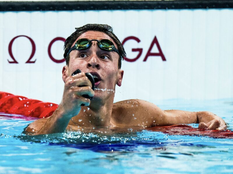 ¡Tremendo! Eduardo Cisternas logró récord nacional en la natación de París 2024