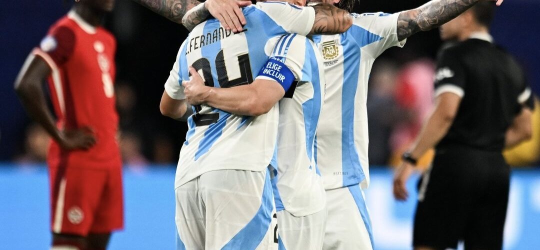 Argentina le ganó a Canadá y clasificó a una nueva final de Copa América