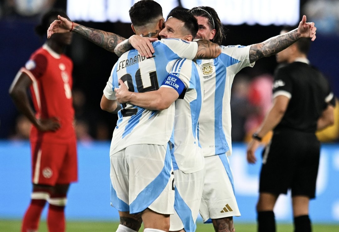 Argentina le ganó a Canadá y clasificó a una nueva final de Copa América