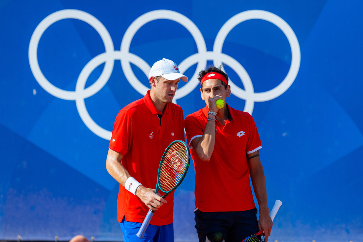 Tabilo y Jarry pasaron a octavos en el dobles del tenis olímpico en París 2024