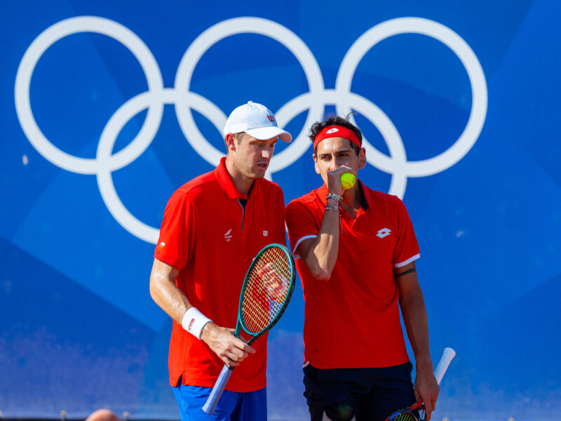 Tabilo y Jarry pasaron a octavos en el dobles del tenis olímpico en París 2024