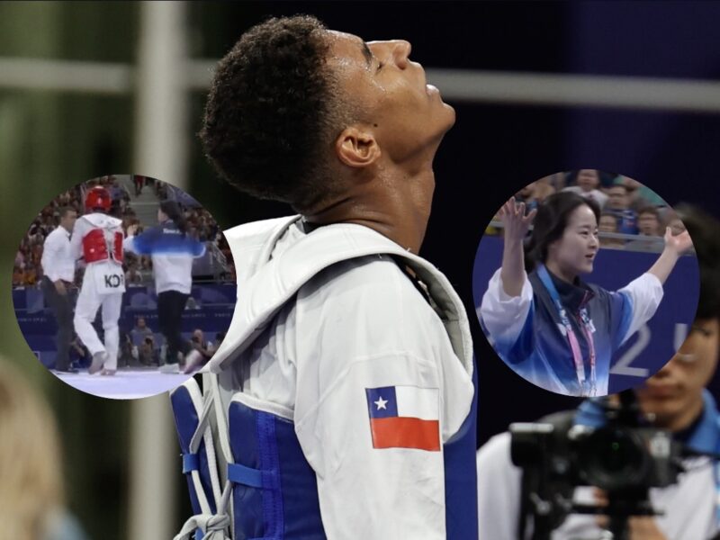 VIDEO | Así fue la polémica eliminación del chileno Joaquín Churchill en el taekwondo de París