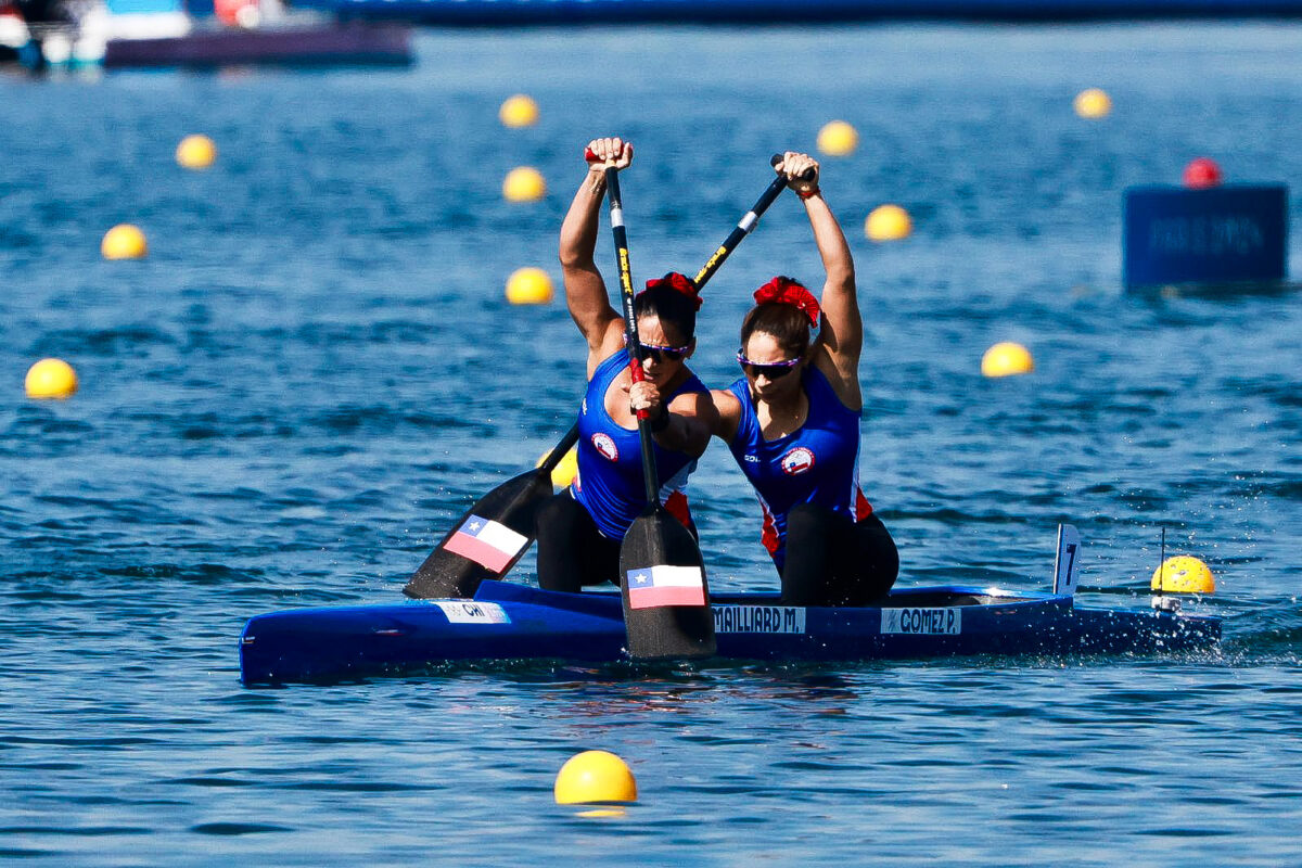 María José Mailliard y Paula Gómez pasaron a semifinales en el canotaje de París