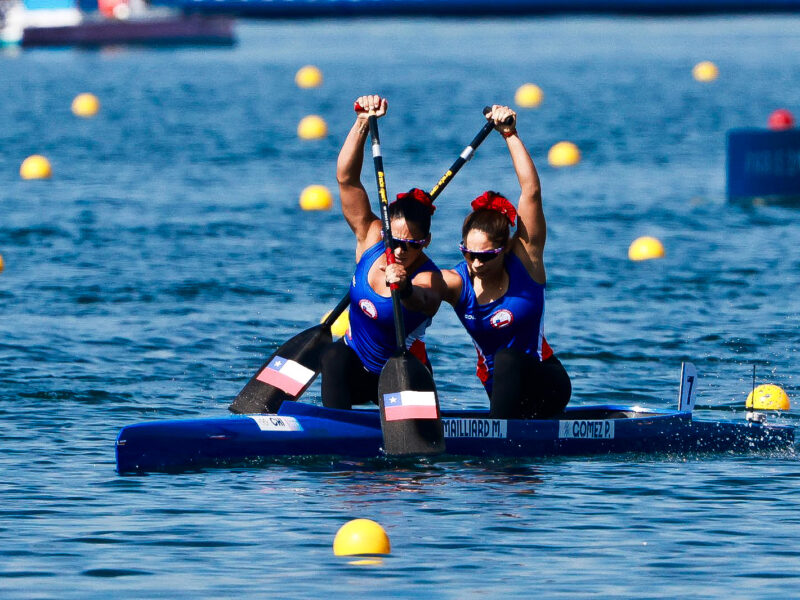 María José Mailliard y Paula Gómez pasaron a semifinales en el canotaje de París