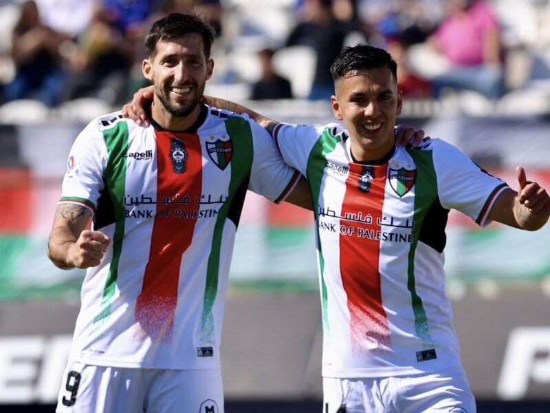 Palestino goleó a Cobresal en La Cisterna y sigue en la parte alta de la tabla