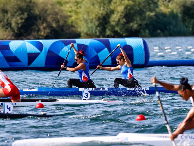 María José Mailliard y Paula Gómez finalizaron entre las 12 mejores del canotaje de París 2024