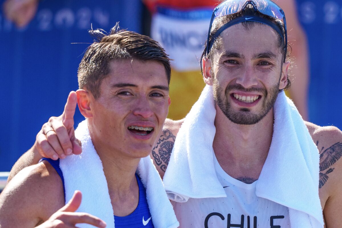 Carlos Díaz y Hugo Catrileo fueron los mejores latinoamericanos en la maratón