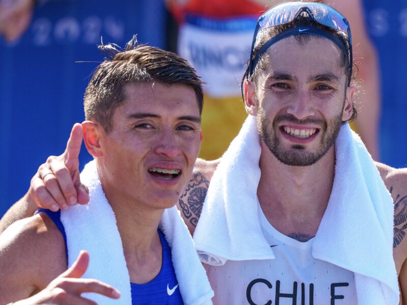 Carlos Díaz y Hugo Catrileo fueron los mejores latinoamericanos en la maratón