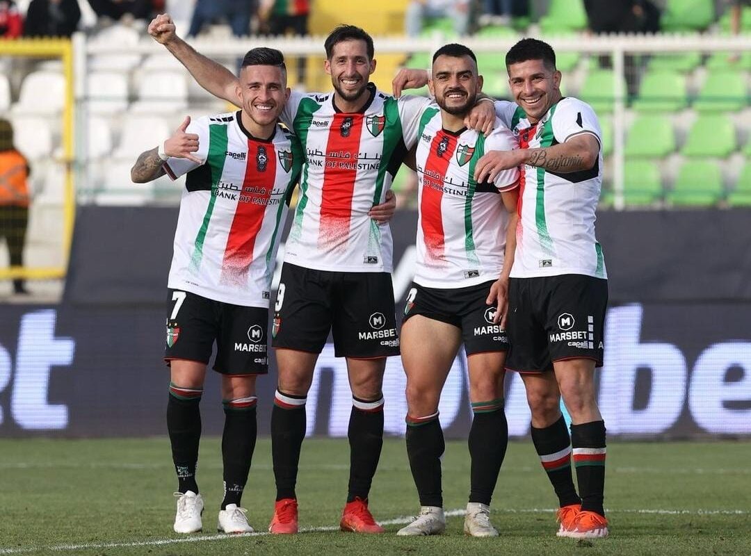 Palestino lo dio vuelta y goleó a O’Higgins en La Cisterna