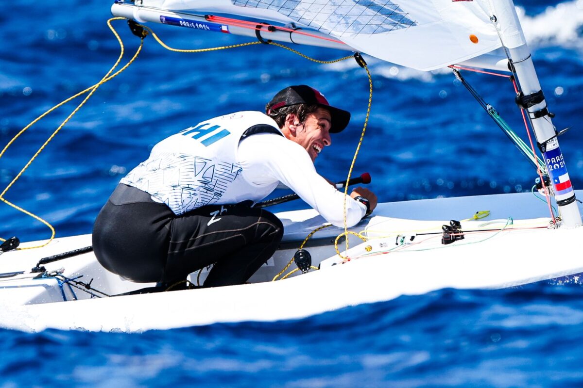 ¡Tremendo! Clemente Seguel logró diploma olímpico en la vela de París 2024