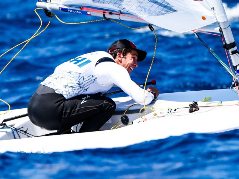 ¡Tremendo! Clemente Seguel logró diploma olímpico en la vela de París 2024