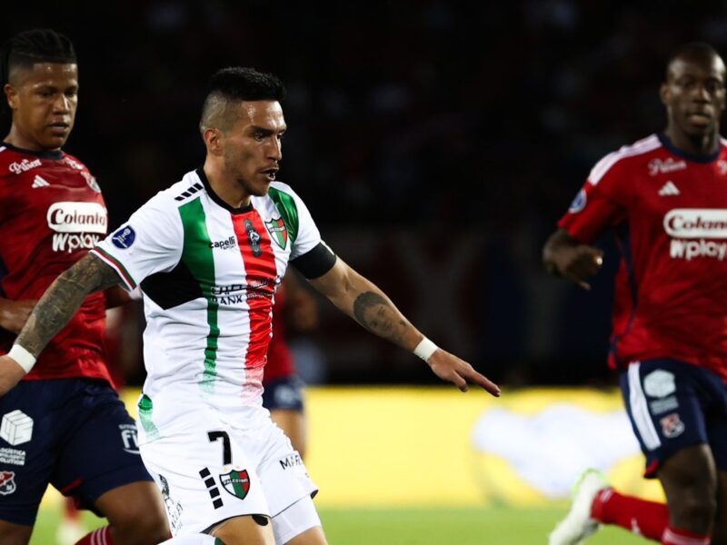 Palestino cayó goleado en Colombia y quedó eliminado de Copa Sudamericana