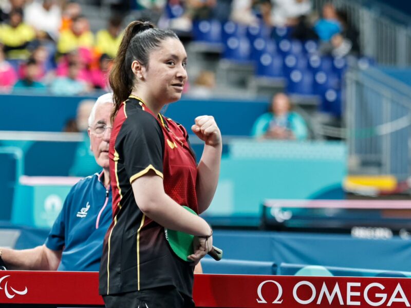 ¡Histórica! Florencia Pérez aseguró medalla en el tenis de mesa de los Paralímpicos