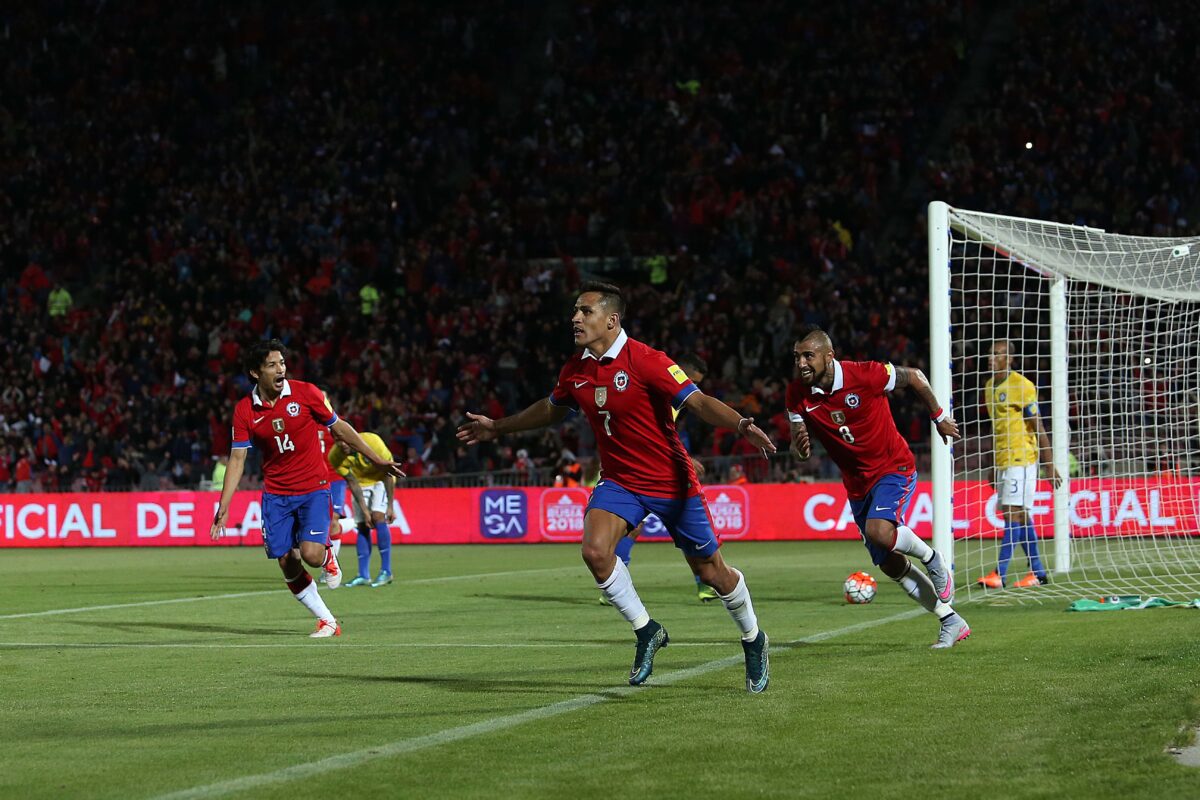 ¿Cuántas veces le ha ganado la Roja a Brasil por Clasificatorias?