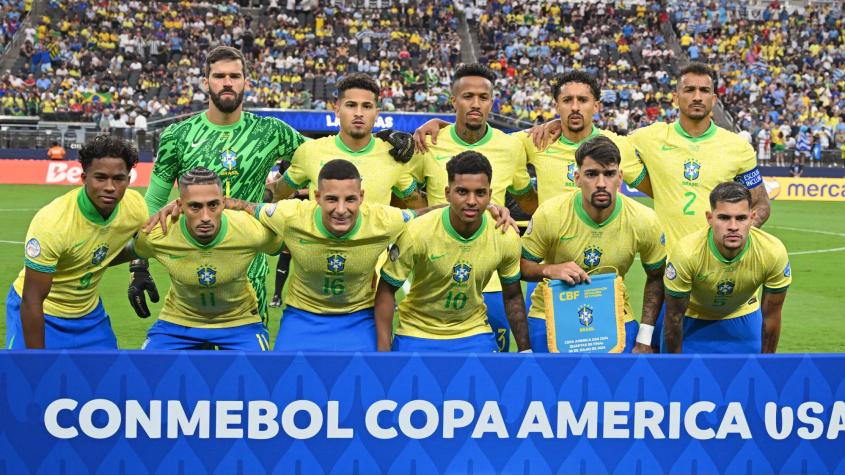 La probable formación de Brasil para enfrentar a la Roja