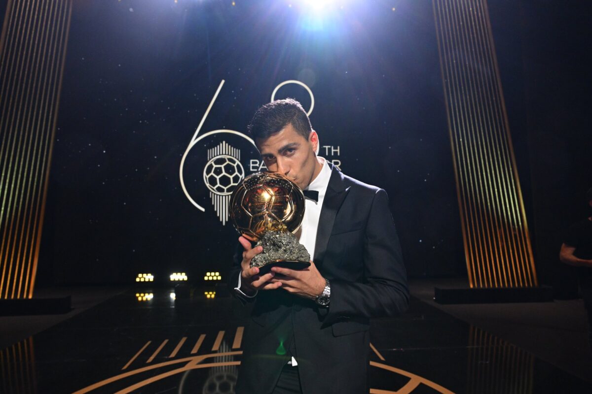 ¡Sorpresa! Rodri Hernández se quedó con el Balón de Oro 2024