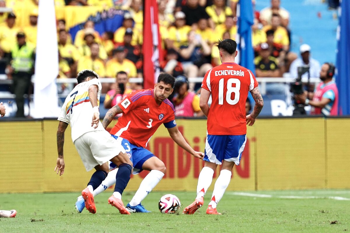 La Roja cayó por goleada ante Colombia y sigue colista de las Clasificatorias