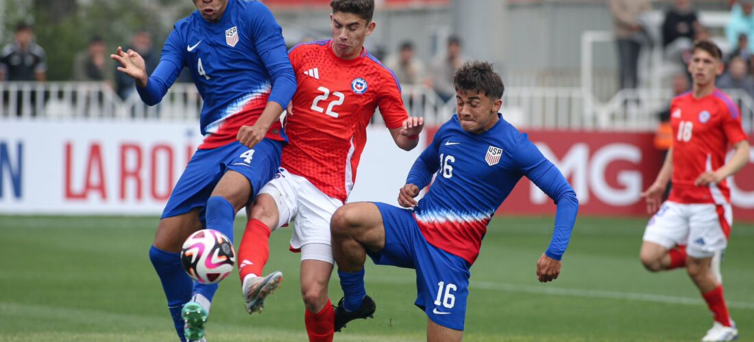 La Roja Sub 20 sufrió goleada ante Estados Unidos en amistoso preparatorio de cara al Mundial