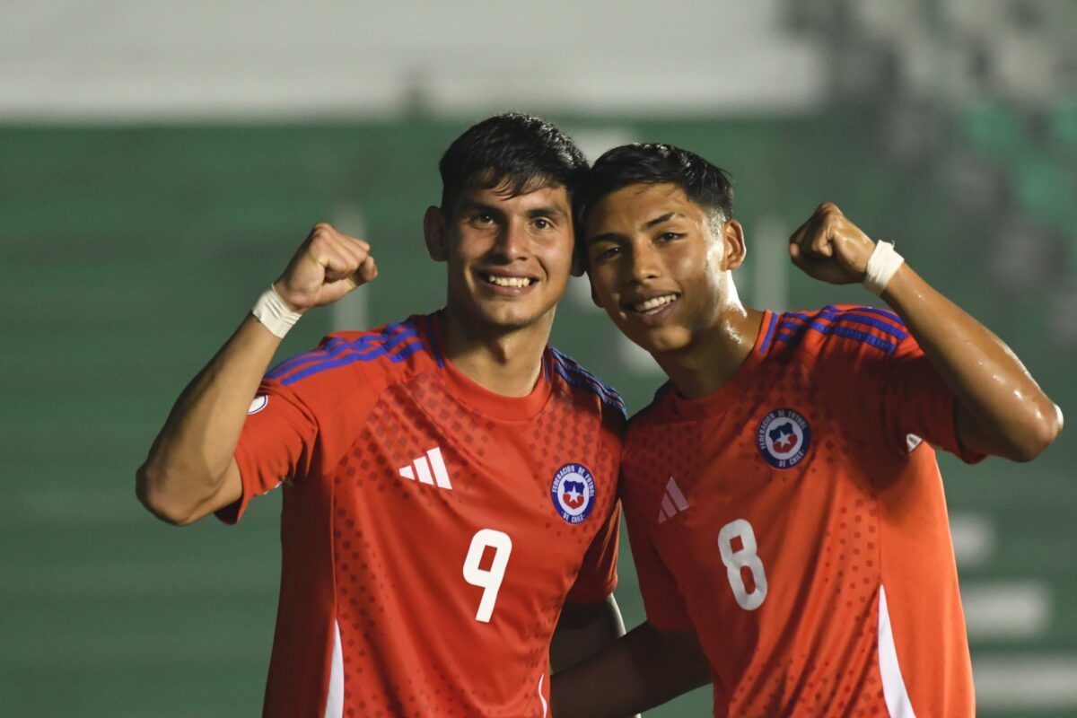 La Roja batió a Bolivia y es líder de su grupo en el Sudamericano Sub 15