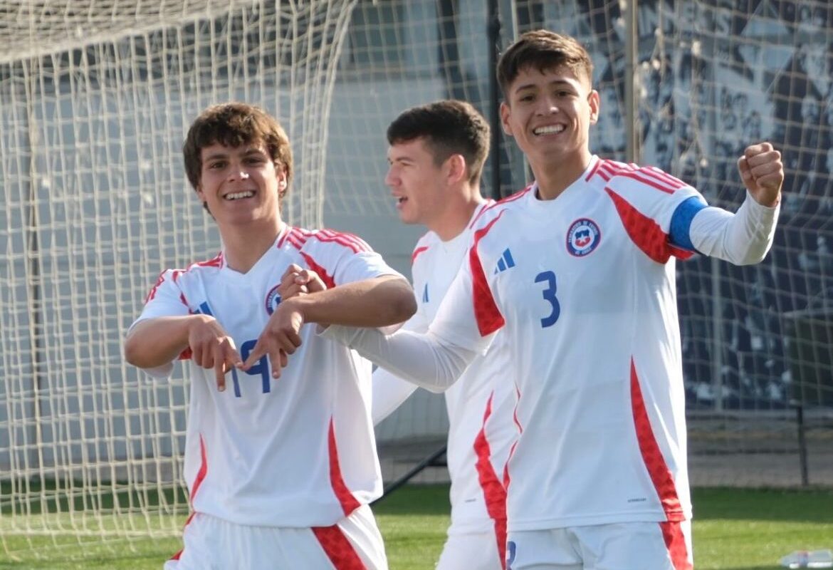 La Roja Sub 20 goleó a Qatar en el cierre de gira europea y se ilusiona de cara al Mundial