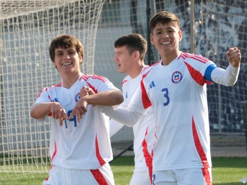 La Roja Sub 20 goleó a Qatar en el cierre de gira europea y se ilusiona de cara al Mundial