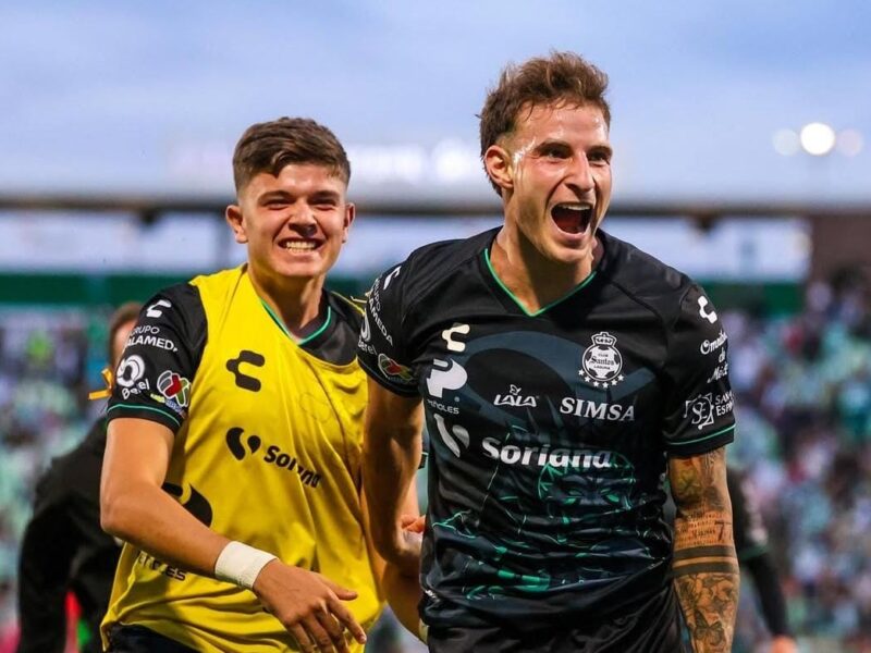 ¿Aló Gareca? Bruno Barticciotto brilló en la Liga MX con doblete y victoria clave para Santos Laguna