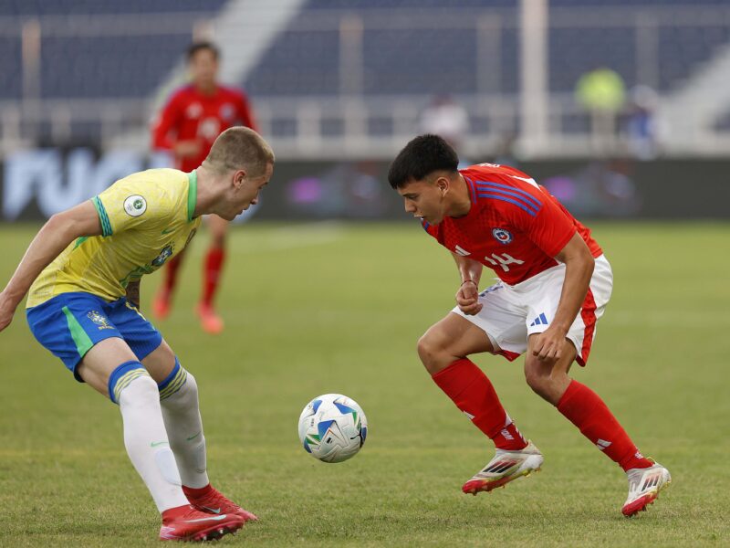 La Roja Sub 20 se despidió del Sudamericano con derrota por goleada ante Brasil