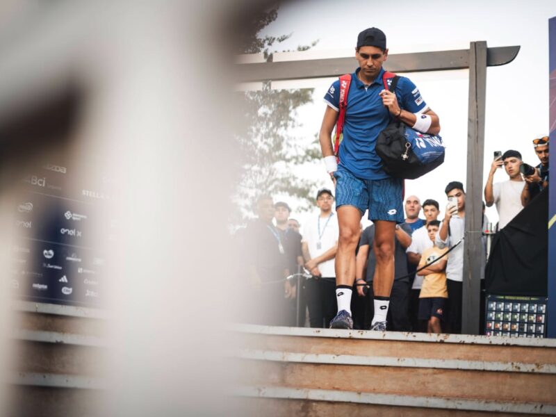 Alejandro Tabilo fue eliminado y el Chile Open se quedó sin representantes nacionales