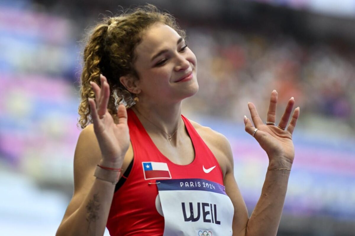 Martina Weil logró el cuarto lugar en los 400 metros del Mundial Indoor en China